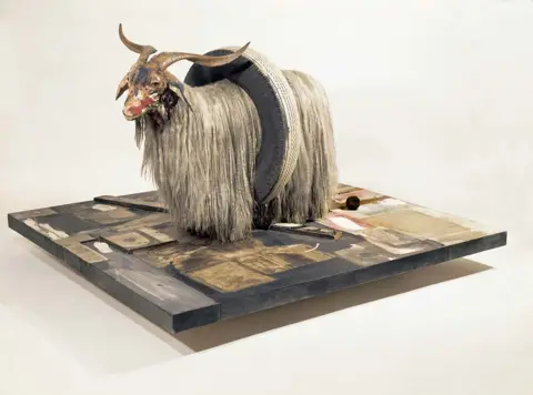 Robert Rauschenberg Foundation/DACS/Bridgeman Monogram, 1955-59 by Robert Rauschenberg