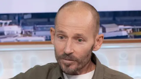 Ken McKay/ITV/REX/Shutterstock Jonnie Irwin on Good Morning Britain