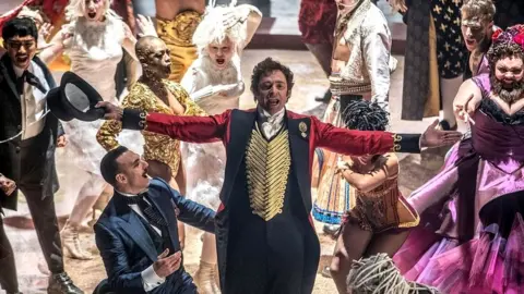 Alamy Hugh Jackman in The Greatest Showman