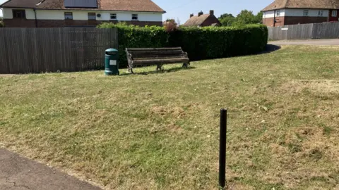 Dave Webster/BBC Post box removed