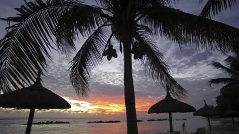 BBC Mauritius beach