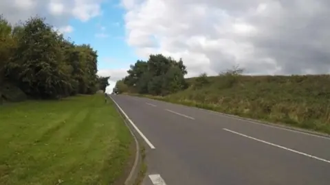 A458 between Cressage and Harley in Shropshire