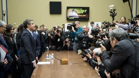 Getty Images Michael Cohen at hearing