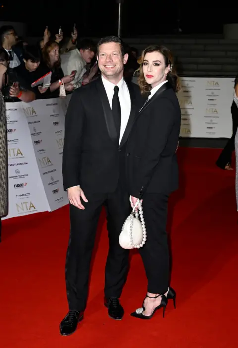 Getty Images Dermot O'Leary and Dee Koppang