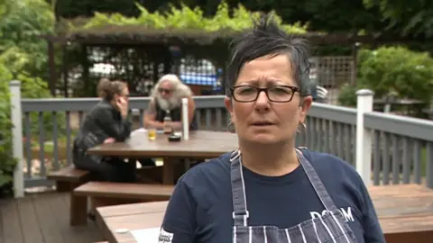 BBC Tracey Morgan, The Old Inn, Clevedon