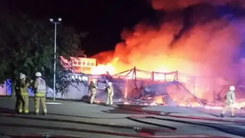 NYP Operational Support Unit The fire