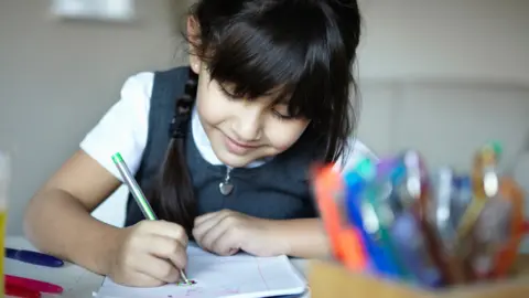 Getty Images Young primary school pupil