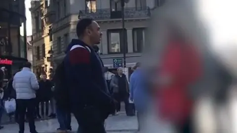 BBC Adnan Ahmed, also known as Addy Agame, approaches women in the street