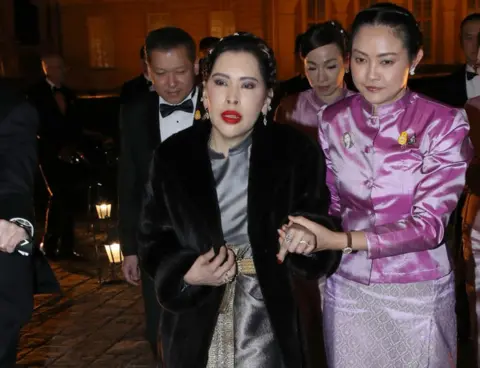 Getty Images Professor HRH Princess Chulabhorn Krom Phra Srisavangavadhana attends the 20th Gala Evening of the "Paris Charter Against Cancer" for the benefit of the "International Institute of Cancer Research in Paris" at Chateau de Versailles on February 03, 2020 in Versailles, France.