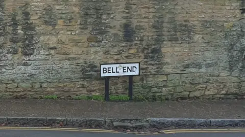 Bell End sign