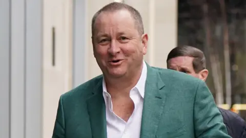 PA Media Mike Ashley