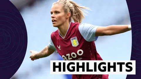 Aston Villa forward Rachel Daly