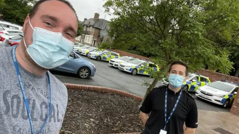 Ben Perry Ben Perry with Insp Lee Page