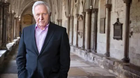 BBC David Dimbleby at Westminster Abbey