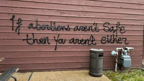 Reuters The message at Wisconsin Family Action's building in Madison