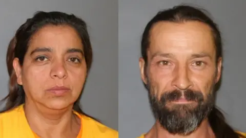 Reuters Obdulia Franco (L), 52, and Jason Castillo, 45 (R)