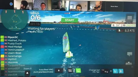 Ripon Sailing Club Virtual racing