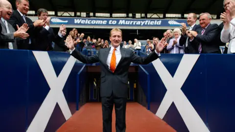 Getty Images Tavish Scott at Murrayfield in 2008