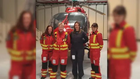 Wales Air Ambulance The crew