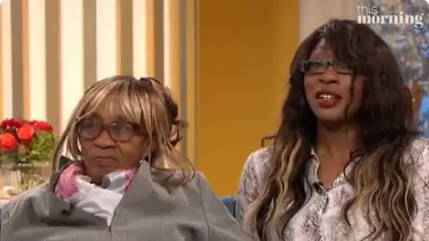 Itv this morning Delsie Gayle and daughter Carole