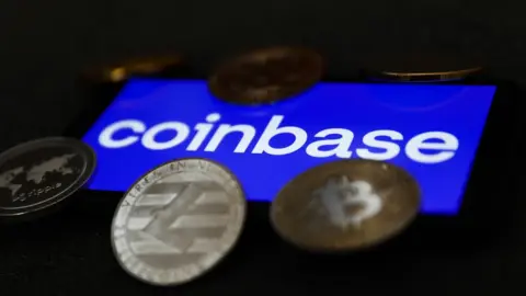 Getty Images Coinbase and some coins