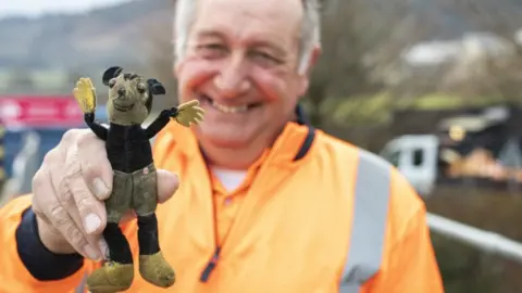 Monmouthshire council Mickey Mouse toy