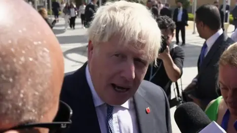 Boris Johnson in Egypt