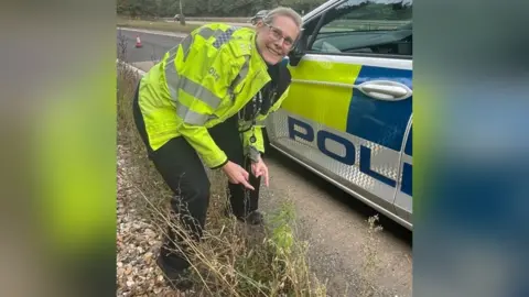 Suffolk Police Cannabis on A14