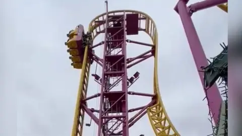 Rollercoaster on Adventure Island