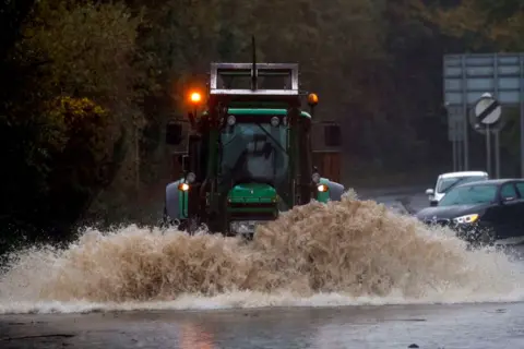 Getty Images Dumbarton rain