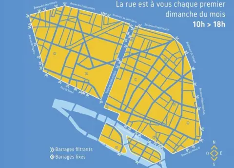 City of Paris map
