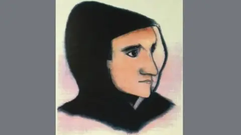 POLICE SCOTLAND An E-Fit showing a man with a green hooded jacket on seen by William Gardner hours before Caroline Glachan's body was found.