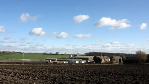 Getty Images Farmland in the Rhubarb Triangle