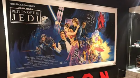 Banbury Museum Star Wars cinema poster