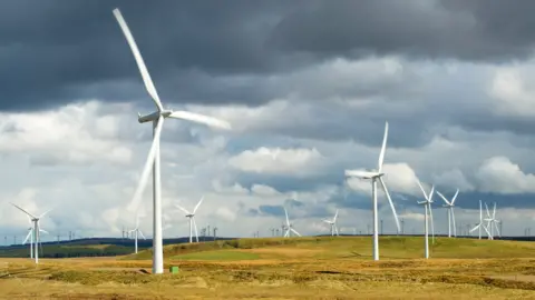 Getty Images Whitelee Windfarm