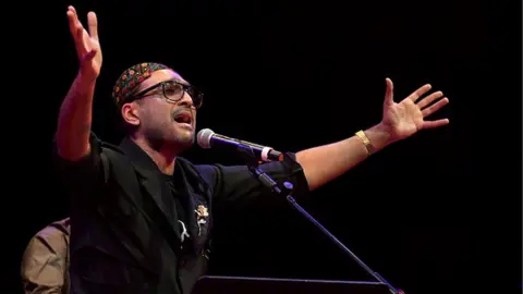 Getty Images Ali Sethi performs on stage as part of the Harvard ARTS FIRST 2019 Festival in Cambridge, Massachusetts