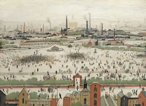 PA Media Sunday Afternoon by LS Lowry (1957)