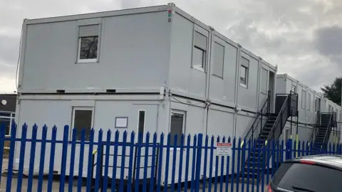 Penrose Learning Trust Temporary classrooms as Hadleigh High School