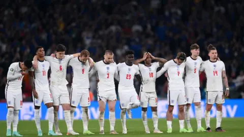 Getty Images England players