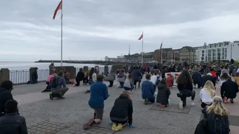 Isle of Man Black Lives Matter protest