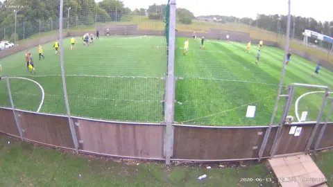Goals football CCTV