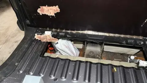 Police Scotland hidden drugs