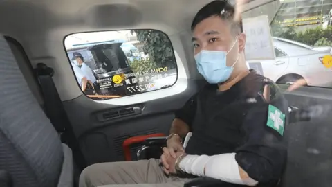 ZUMA Press Inc / Alamy Tong Ying-kit appears at West Kowloon Court on 6 July, 2020.