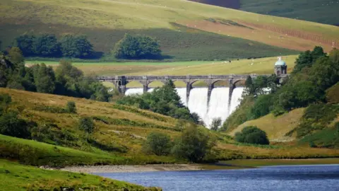 Laura Shepherd Craig Goch dam in the Elan Valley