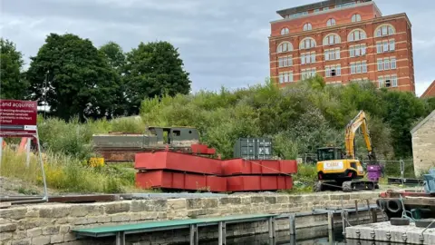 Stroud District Council Construction work on newly acquired land