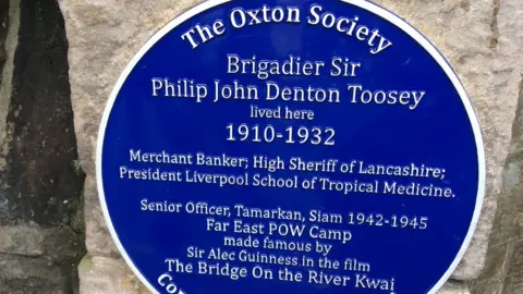 Blue plaque