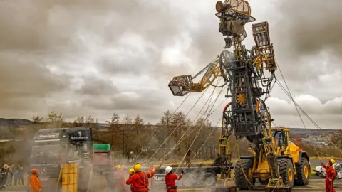 Gareth Thompson The Man Engine in Blaenavon