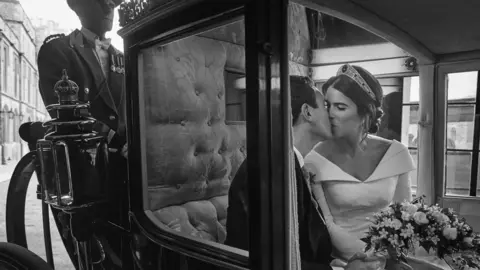 Alex Bramall / PA Princess Eugenie and Jack Brooksbank