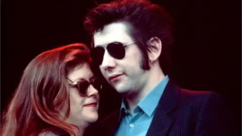 Getty Images Kirsty McColl and Shane MacGowan