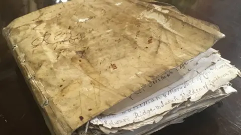 BBC Curates' notebook